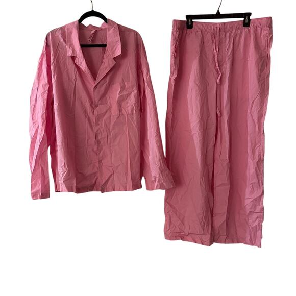 🍷Skims men’s 2pc pink pajama set size XL - Picture 1 of 4